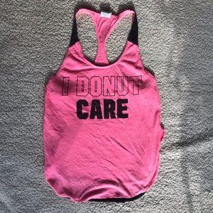 PINK Victoria’s Secret I Donut Care Tank Top
